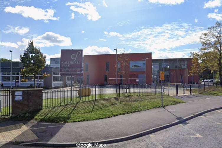 Calthorpe Park School in Fleet.