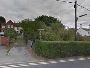  Plan submitted to replace Upper Hale property with seven homes 