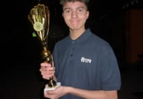 Bordon teenager Lewis Harris wins Cuestars under-21 Bronze Tour event in Salisbury