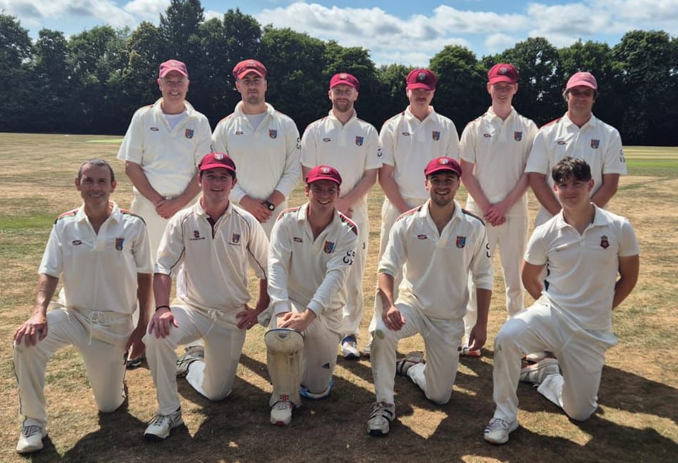 <p>Grayshott's first team</p>