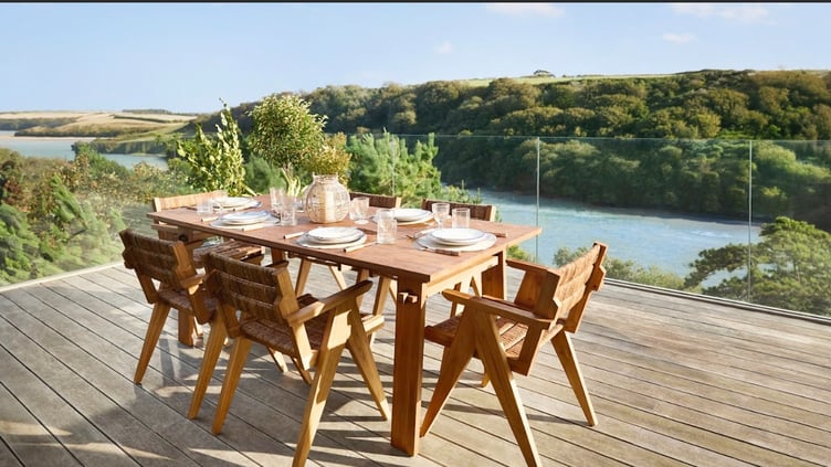 Outside dining