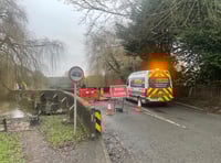 Bridge closure forces motorists to take 10-mile detour