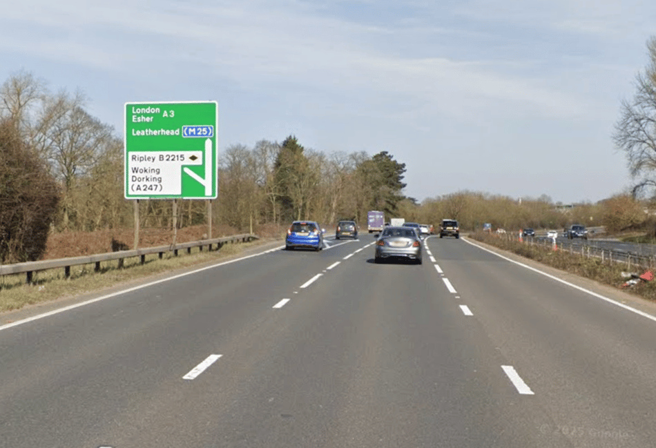 <p>The affected section of the A3 Ripley bypass is expected to reopen around 9.30am.</p>