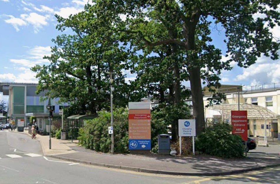 <p>Frimley Park Hospital.</p>