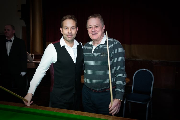 Paul Francis (right) and Ali Carter (Photo: Tim Hudson)