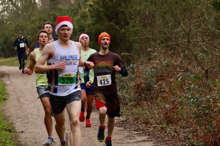 Duncan Selmes secured third place in the Boxing Day run