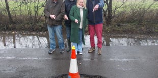 Is this Surrey and Hampshire’s most potholed road?