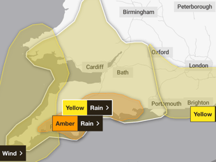 Storm Chandra to bring heavy rain across Hampshire and Surrey