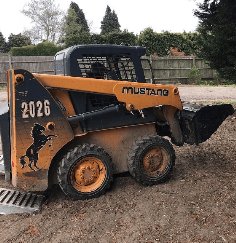 Some of the farm machinery stolen by the gang.