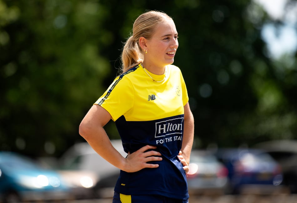<p>Daisy Gibb has signed a two-year contract extension with Hampshire (Photo: Dave Vokes/Hampshire Cricket)</p>