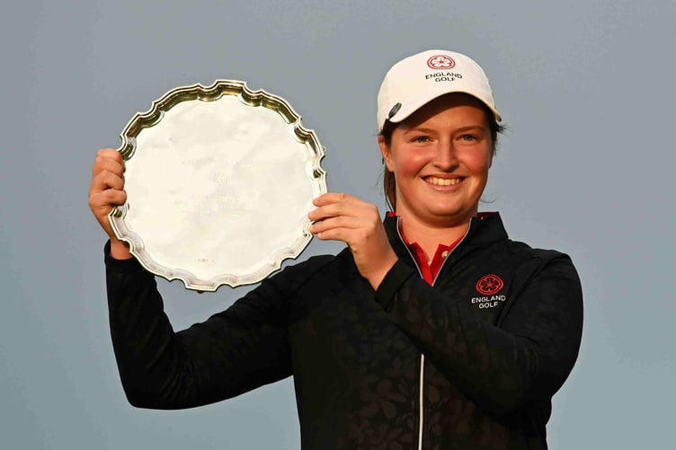 Farnham golfer Lottie Woad has been shortlisted for the Performance of the Year award at the 2026 England Golf Awards (Photo: England Golf)