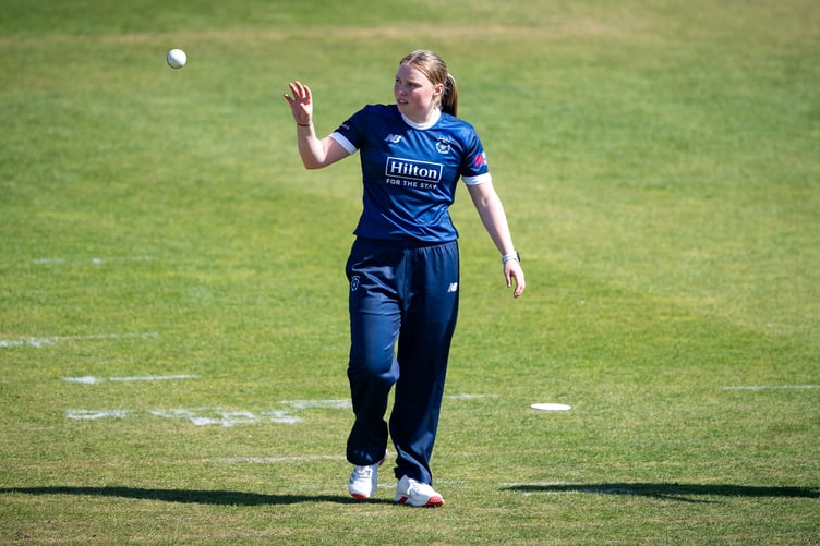 Poppy Tulloch has signed a two-year contract extension with Hampshire (Photo: Dave Vokes/Hampshire Cricket)