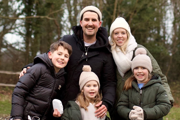 Josuha Baines with wife Daisy and kids Reuben, Isla-Dove, and Anna Rose. A dad of three, was told he was just dehydrated, before being diagnosed with a terminal brain tumour. Josuha Baines, 34, was found lying unconscious and covered in blood by his daughter, then 4, in 2021, following a seizure. The vicar, from Esher, Surrey, was rushed to hospital, but doctors told him the seizure was just due to dehydration.A few weeks later, Josh had another seizure, and he was eventually diagnosed with an aggressive terminal brain tumour in 2022.