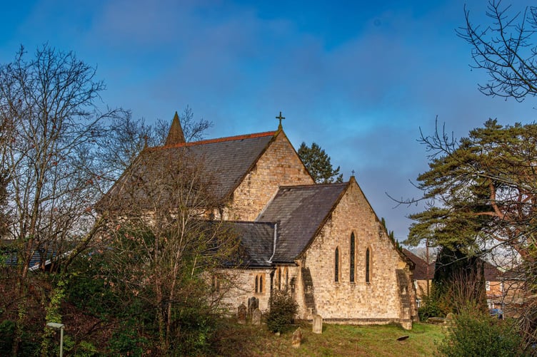 St Peters Church in Wrecclesham