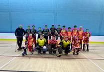Farnham Roller Hockey Club's senior teams face each other at tournament