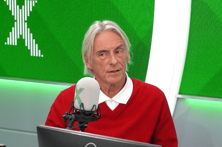 Paul Weller, Radio X, January 30th 2026.