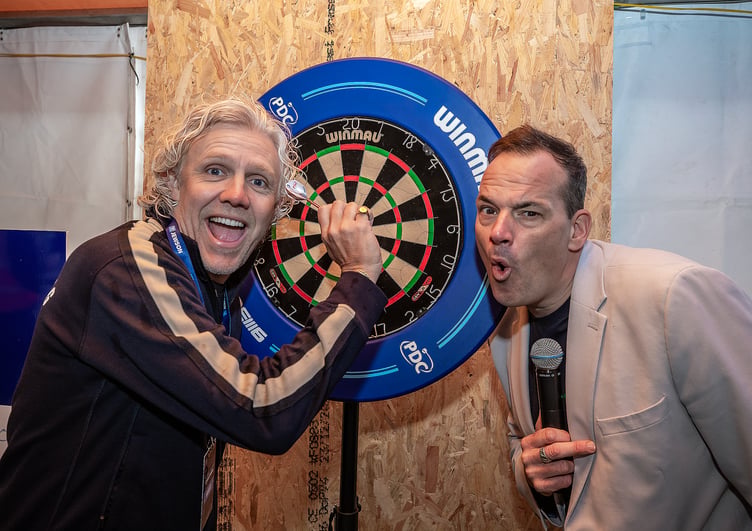 Jimmy Bullard and Johnny Cowling. (Picture: Paul Williams)