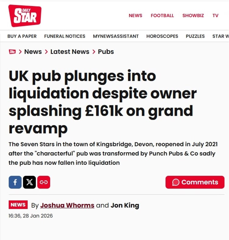 The Daily Star's headline evoked community concern.