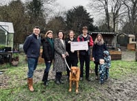 Tilford Village Fete donation supports space2grow with £2,000 boost