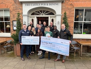 Pub staff's Western Front walk raises £80k for charities