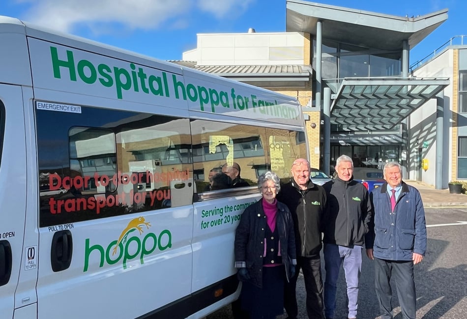 Grant will keep hospital hoppa on the road