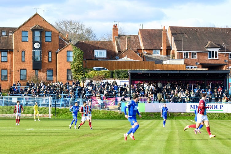 Farnham Town's Sir Alan Jones stand