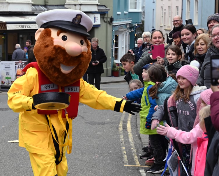 RNLI mascot Stormy Stan proved a big hit!