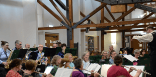 Alton Concert Band will play alongside The Lydian Singers