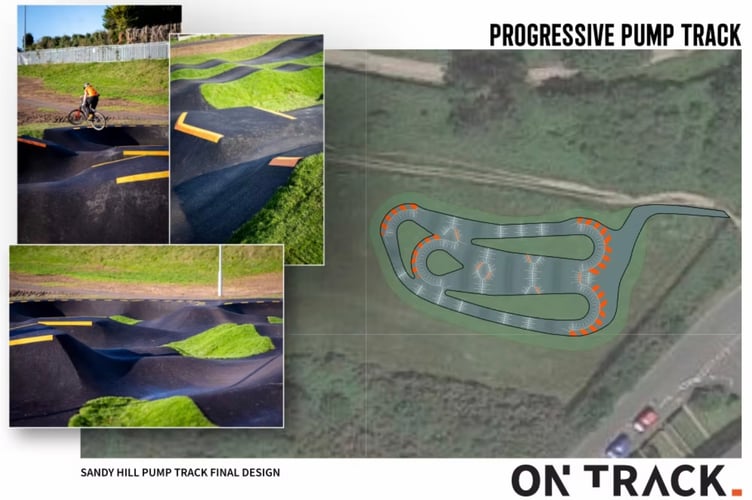 Sandy Hill Pump Track OnTrack