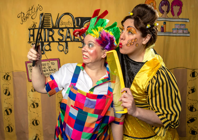 Madcap humour is all part of the pantomime fun at Trewoon. (Picture: Paul Williams)