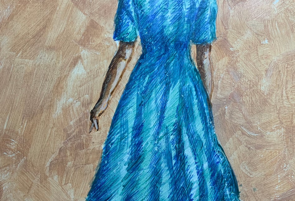 <p>Jill Iliffe gave Alton Art Society a demonstration of egg tempera painting (Photo: Jill Iliffe).</p>