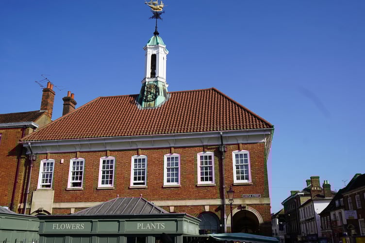 Clock Tower in Farnham Town Centre