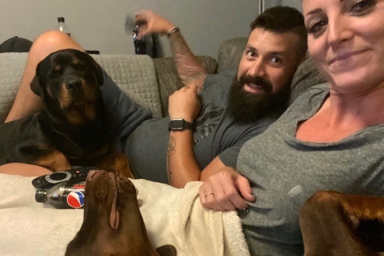 Sarah and Chris Kennealy. A British couple sold their troubled new-build home and moved to rural Canada to build their dream house mortgage-free after snapping up seven acres of land for just £30,000. llChris and Sarah Kennealy, both 41, left Basingstoke, Hampshire, in August 2023 after growing fed up with the cost and frustrations of home ownership in the UK. The pair, who married in October 2018, had spent four years in their new-build property but say constant issues with the house left them disappointed.