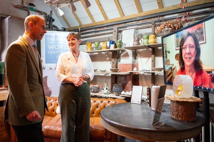 Farnham Pottery Duke Edinburgh Pippa Hufton