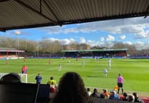 Aldershot Town's seven-game unbeaten run ends with defeat against National League high-fliers Rochdale