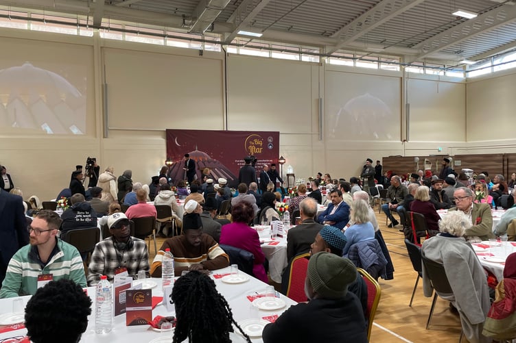 The Big Iftar 2026 at the Ahmadiyya Muslim Community in Tilford.