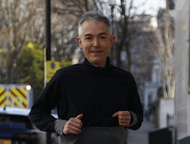 <p>Andy Short is running the London Marathon to help Ukraine.</p>
