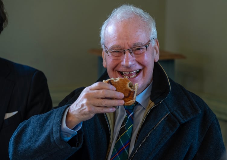 St Austell mayor Colin Hamilton at the Global Pasty Championships 2026, Lost Gardens of Heligan