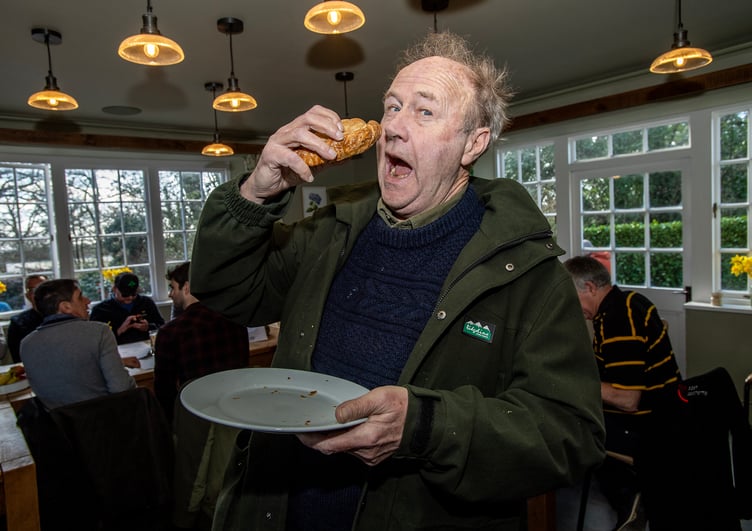Sir Tim Smit at the Global Pasty Championships, Lost Gardens of Heligan