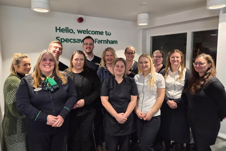 Farnham Specsavers Audio team