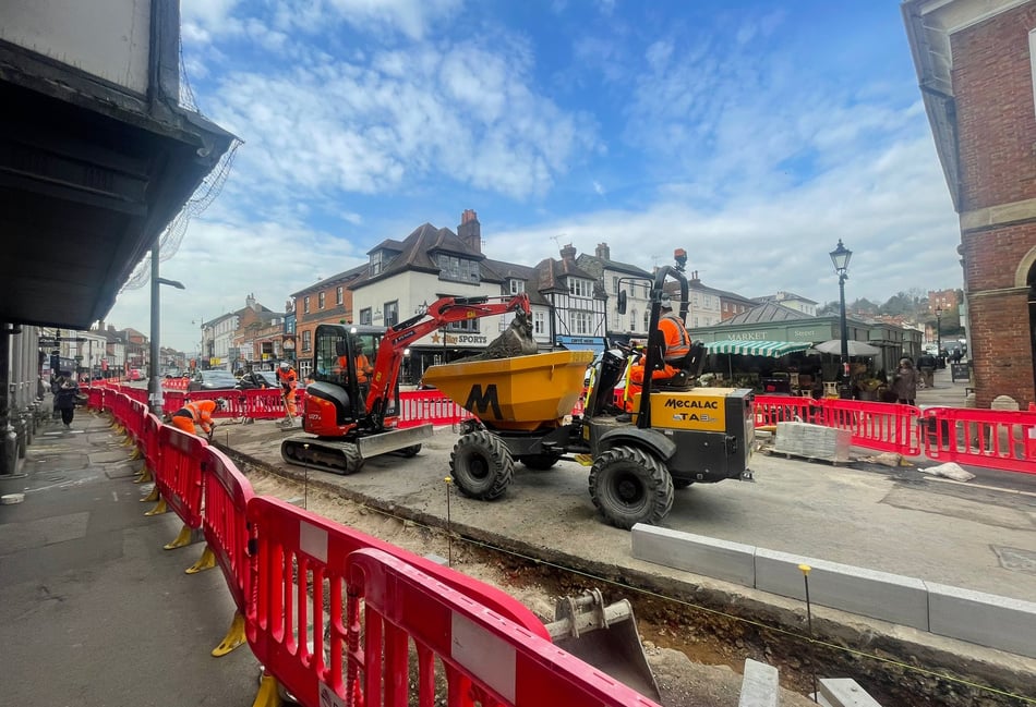 <p>Ringway doesn't have enough "unique" paving slabs to complete work on The Borough.</p>