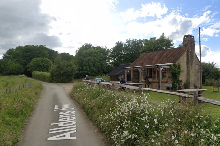 The old HIlltop Kitchen site in Alldens Lane, Godalming.