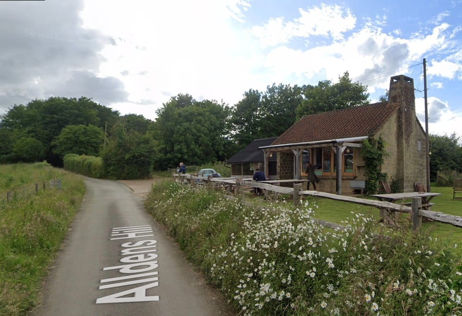 <p>The old Hilltop Kitchen site in Alldens Lane, Godalming.</p>