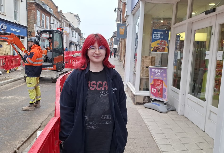 Traders divided as The Borough works face paving slab shortage