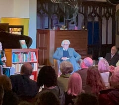 WATCH: Heseltine talks Boris, Brexit and botany at Farnham Lit Fest