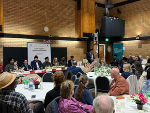 Ahmadiyya give food for thought at Iftar meal in Bordon