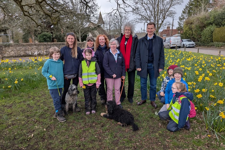 Brian May Jeremy Hunt Huckleberries Elstead