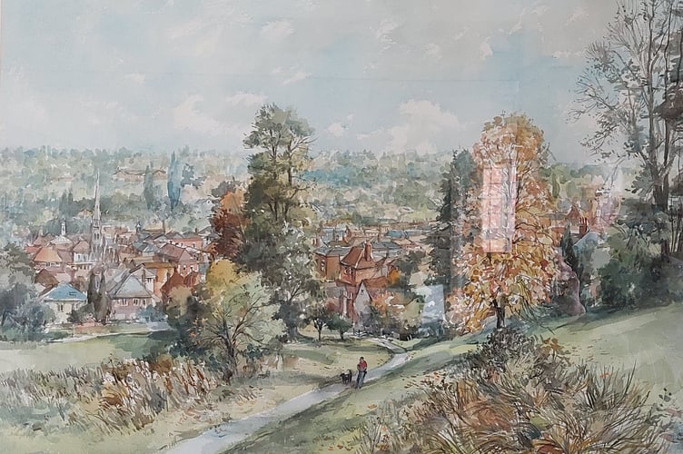 Farnham Park painting Charles Bone