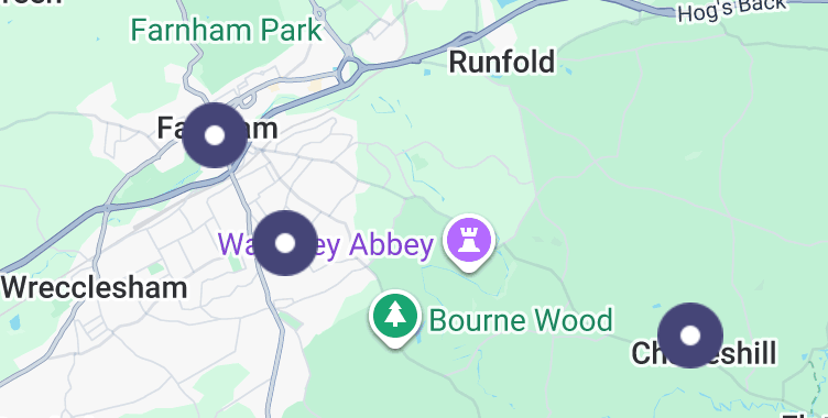 Planning applications submitted across the Farnham area.