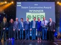 Steam engine restoration earns Watercress Line a national award